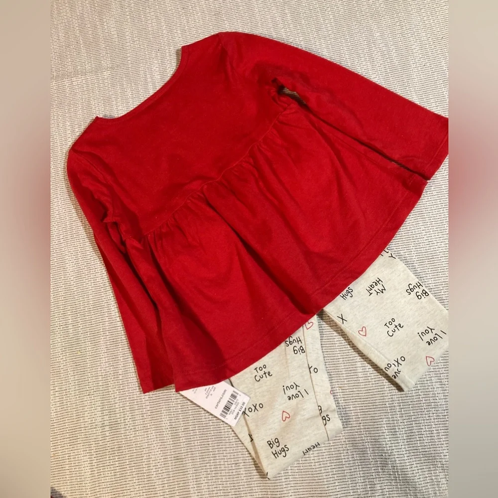 Two Piece Heart Outfit. 3T NWT - Picture 4 of 6